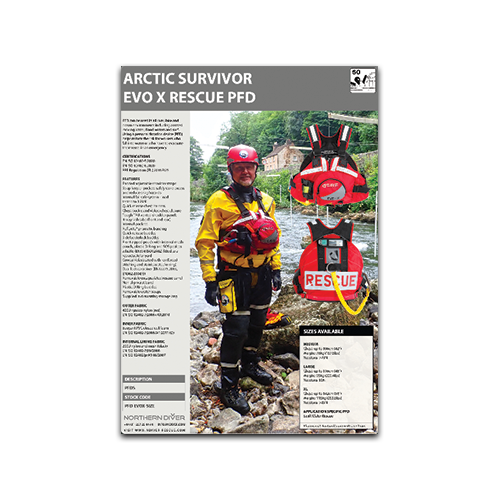 Evo X Rescue PFD Data Sheet 